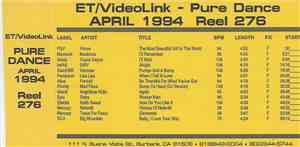 Various - Pure Dance April 1994