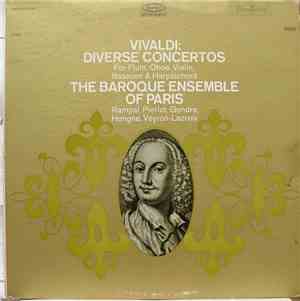 Vivaldi - The Baroque Ensemble Of Paris - Diverse Concertos For Flute, Oboe ...