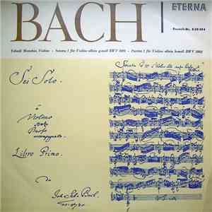 Bach, Yehudi Menuhin - Sonata 1 Für Violine Allein G-Moll BWV 1001 • Partit ...