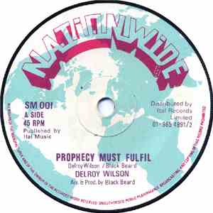 Delroy Wilson - Prophecy Must Fulfil