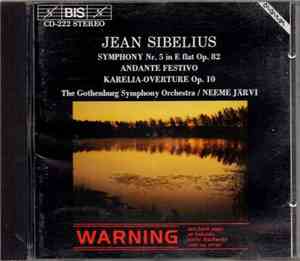 Jean Sibelius, The Gothenburg Symphony Orchestra / Neeme Järvi - Symphony N ...