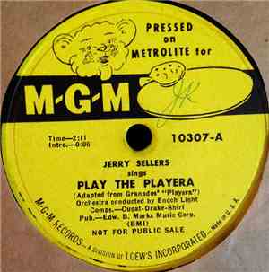 Jerry Sellers - Play The Playera / Will You Promise
