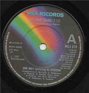One Way Featuring Al Hudson - Do Your Thang / Copy This