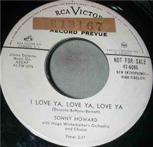 Sonny Howard With Hugo Winterhalter's Orchestra & Chorus - I Love Ya, Love  ...