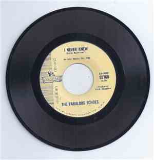 The Fabulous Echos - I Never Knew / Keep Your Love Strong