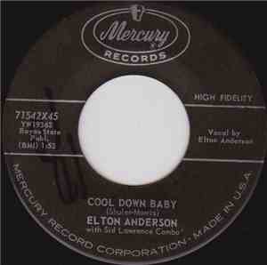 Elton Anderson With Sid Lawrence Combo - Cool Down Baby / Secret Of Love