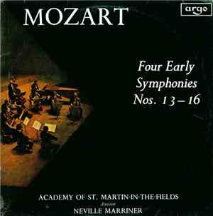 Mozart ; Academy Of St. Martin-in-the-Fields , Director Neville Marriner -  ...