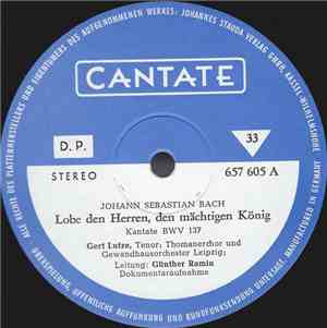 Johann Sebastian Bach / Stadt- Und Gewandhausorchester Leipzig / Thomanerch ...