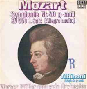 Werner Müller Und Sein Orchester - Mozart Symphonie Nr. 40 G-Moll