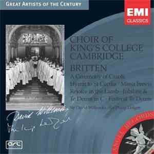 Britten - Choir Of King's College, Cambridge, Sir David Willcocks, Sir Phil ...