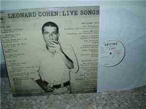 Leonard Cohen - Live Songs