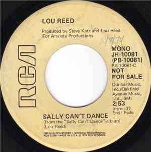 Lou Reed - Sally Can't Dance