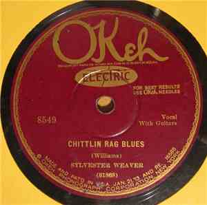 Sylvester Weaver - Chittlin Rag Blues / Rock Pile Blues