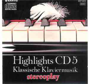 Various - Stereoplay Highlights CD5 Klassische Klaviermusik