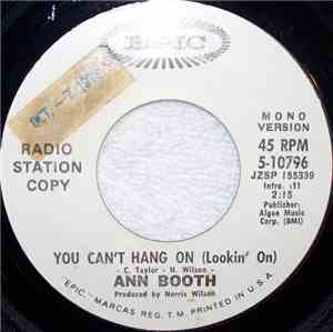 Ann Booth - You Can't Hang On (Lookin' On)