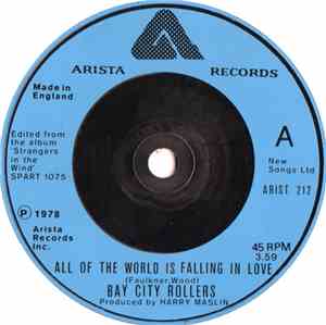 Bay City Rollers - All Of The World Is Falling In Love