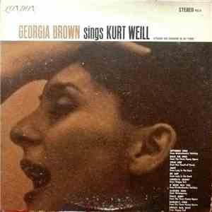 Georgia Brown  - Sings Kurt Weill