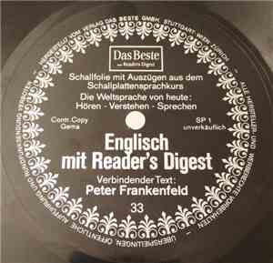 Peter Frankenfeld - Englisch Mit Reader's Digest
