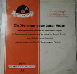Die Oberammergauer Madln, Die Partenkirchner Sänger, Die Oberammergauer Vol ...