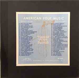 Harry Smith - Anthology Of American Folk Music Volume Three: Songs