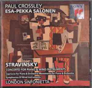 Stravinsky - Paul Crossley , Esa-Pekka Salonen, London Sinfonietta - Concer ...