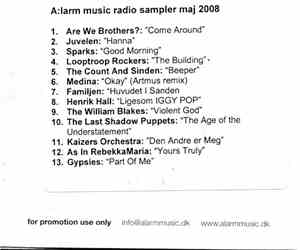 Various - A:larm Music Radio Sampler Maj 2008