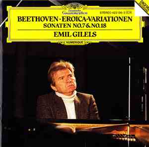 Emil Gilels - Beethoven: Eroica Variations, Piano Sonatas