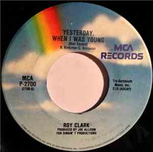 Roy Clark - Yesterday When I Was Young