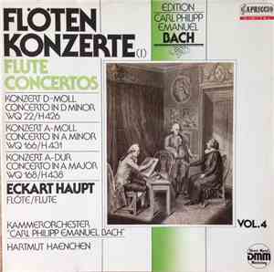 C.P.E. Bach / Eckart Haupt / Kammerorchester 