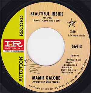 Mamie Galore - Beautiful Inside/ You Wore Your Lie Well