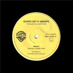 Prince - Quiero Ser Tu Amante = I Wanna Be Your Lover