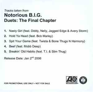 Notorious B.I.G. - Tracks Taken From Duets: The Final Chapter