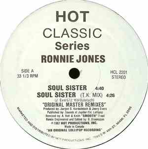 Ronnie Jones - Soul Sister (Original Master Remixes)