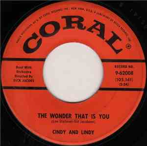 Cindy And Lindy - The Wonder That Is You / I'll String Along With You