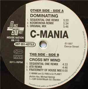 C-Mania - Dominating / Cross My Mind