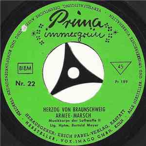 Musikkorps Der Luftwaffe II Ltg. Hptm. Bertold Meyer - Herzog Von Braunschw ...