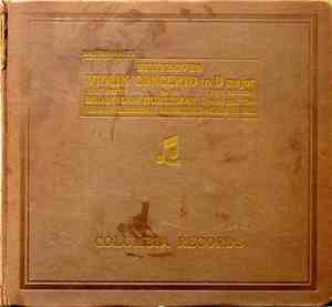 Bronislaw Huberman, George Szell, Vienna Philharmonic Orchestra, Beethoven  ...