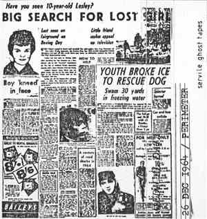 Medical Data - Perimeter / 26 Dec 1964
