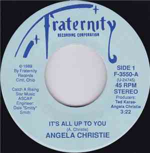Angela Christie - It's All Up To You / Fantasy Obsession