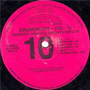 Unknown Artist - Drumdrops Vol. 10 (Essential Breaks And Grooves For DJ's)