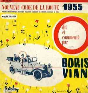 Boris Vian - Nouveau Code De La Route 1955
