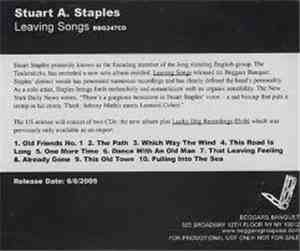 Stuart A. Staples - Leaving Songs