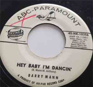 Barry Mann - Hey Baby I'm Dancin'