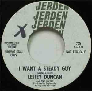 Lesley Duncan And The Jokers  - I Want A Steady Guy