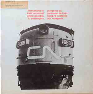 Unknown Artist - Instructions To Train Personnel When Speaking To Passengers
