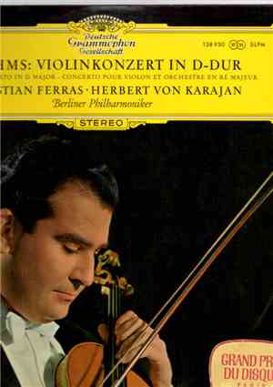Brahms - Christian Ferras, Berliner Philharmoniker, Herbert Von Karajan - V ...
