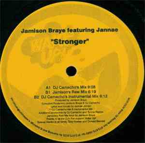Jamison Braye Featuring Jannae - Stronger