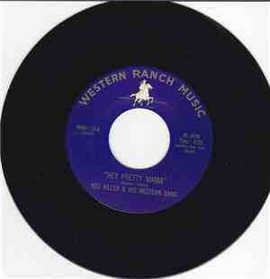 Ked Killen And His Western Band - Hey Pretty Mama / Lonesome Blues