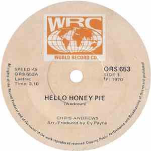Chris Andrews  - Brown Eyes / Hello Honey Pie