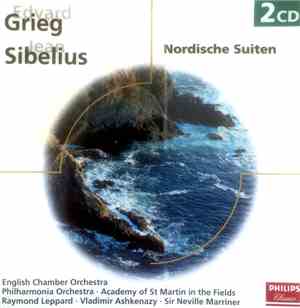 Edvard Grieg, Jean Sibelius, English Chamber Orchestra, Philharmonia Orches ...